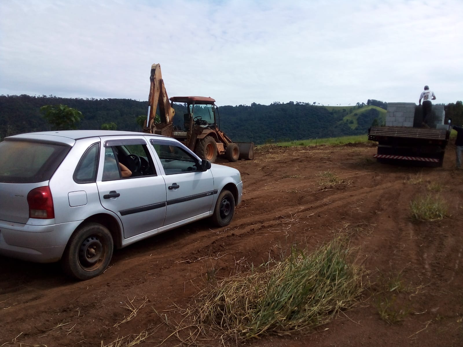 Serviço de terraplanagem